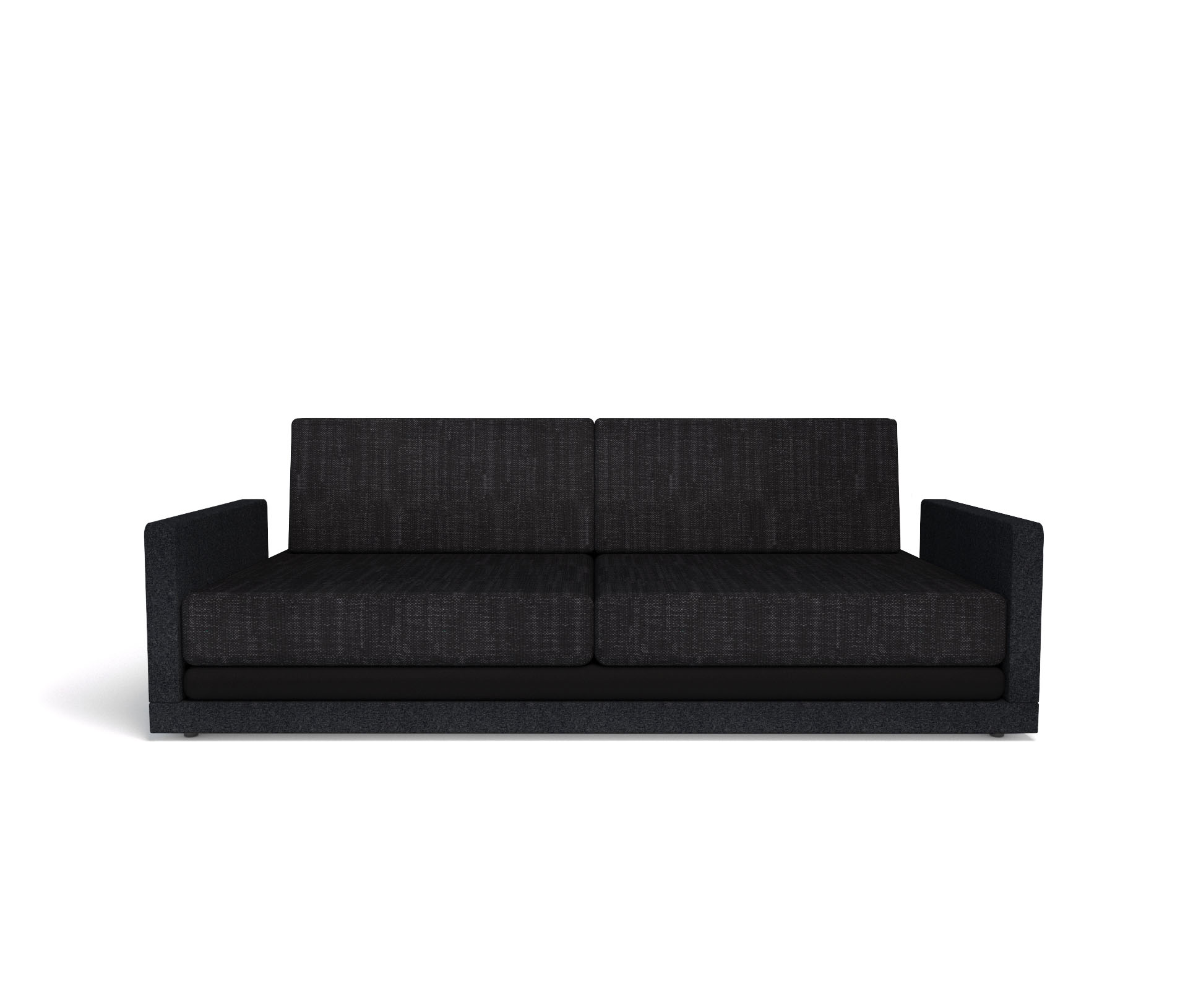 Yolanda 3 seater sofa | Black