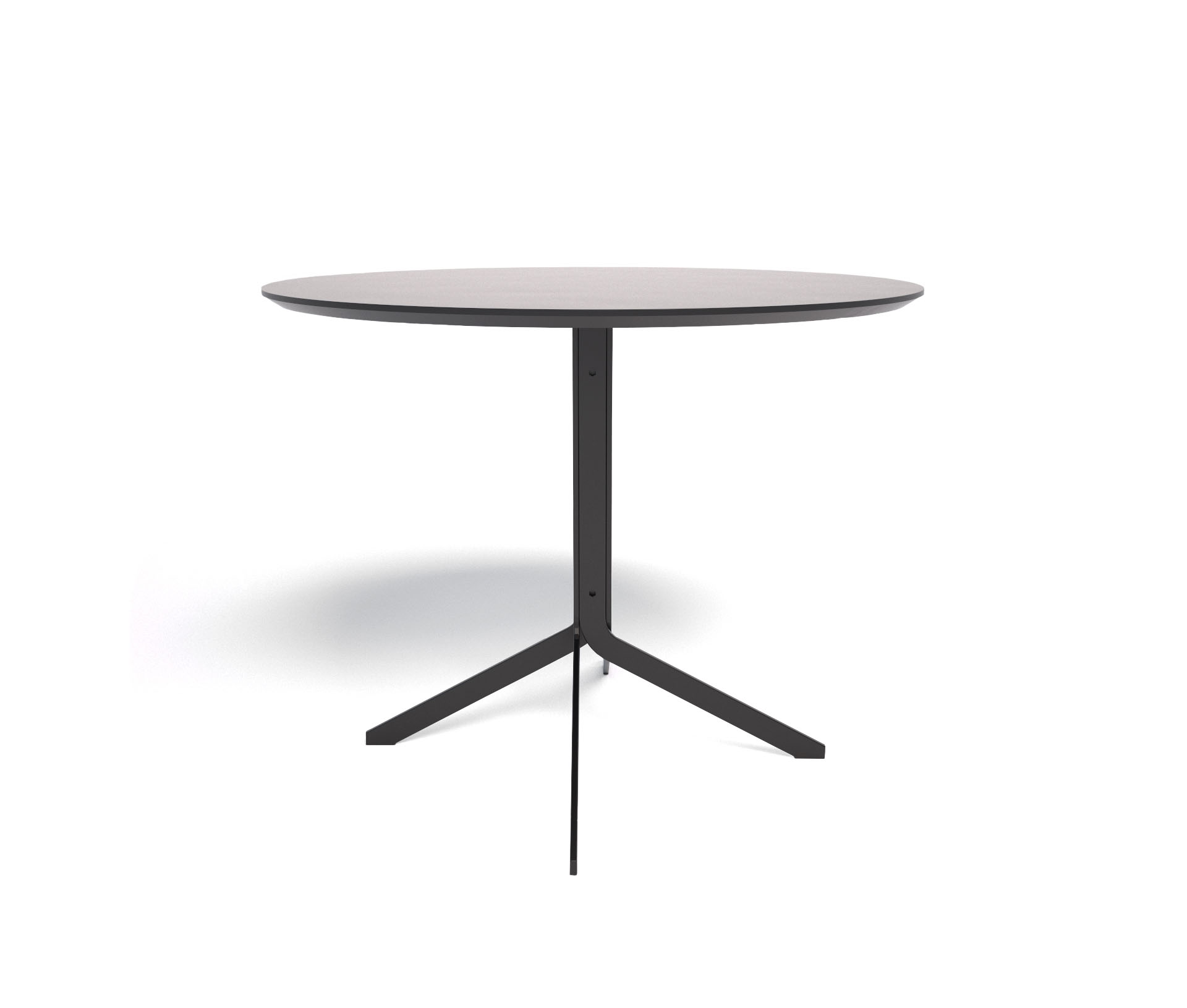 Tonic Metal dining table | Black