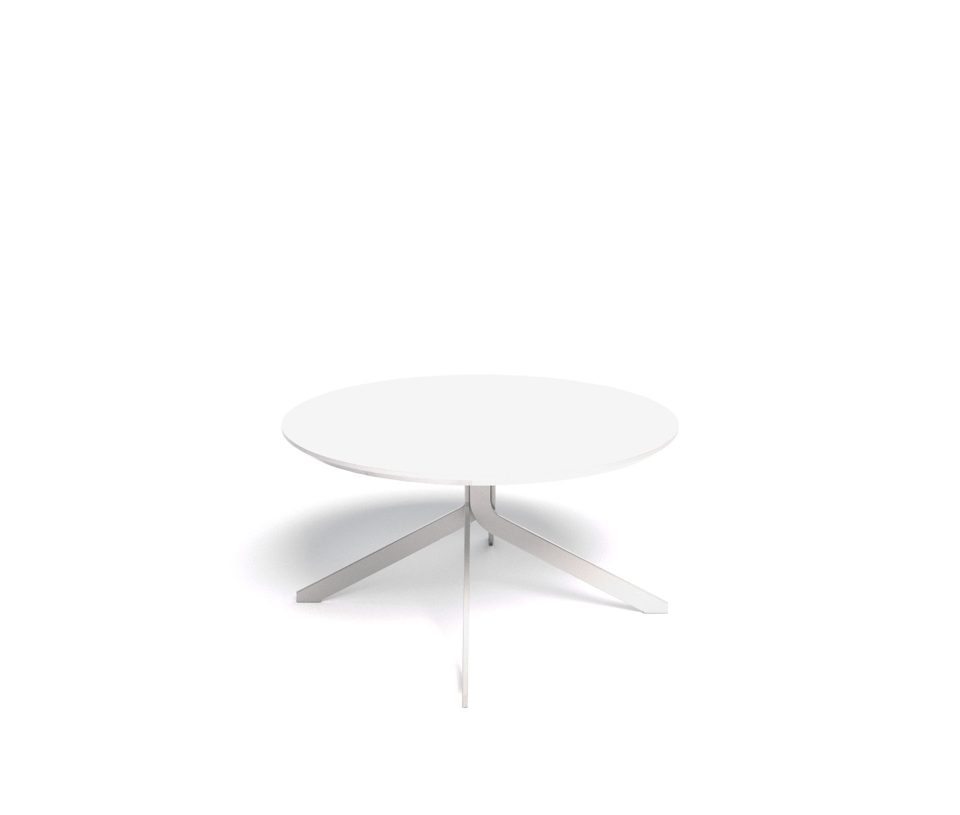 Tonic Metal coffee table | White