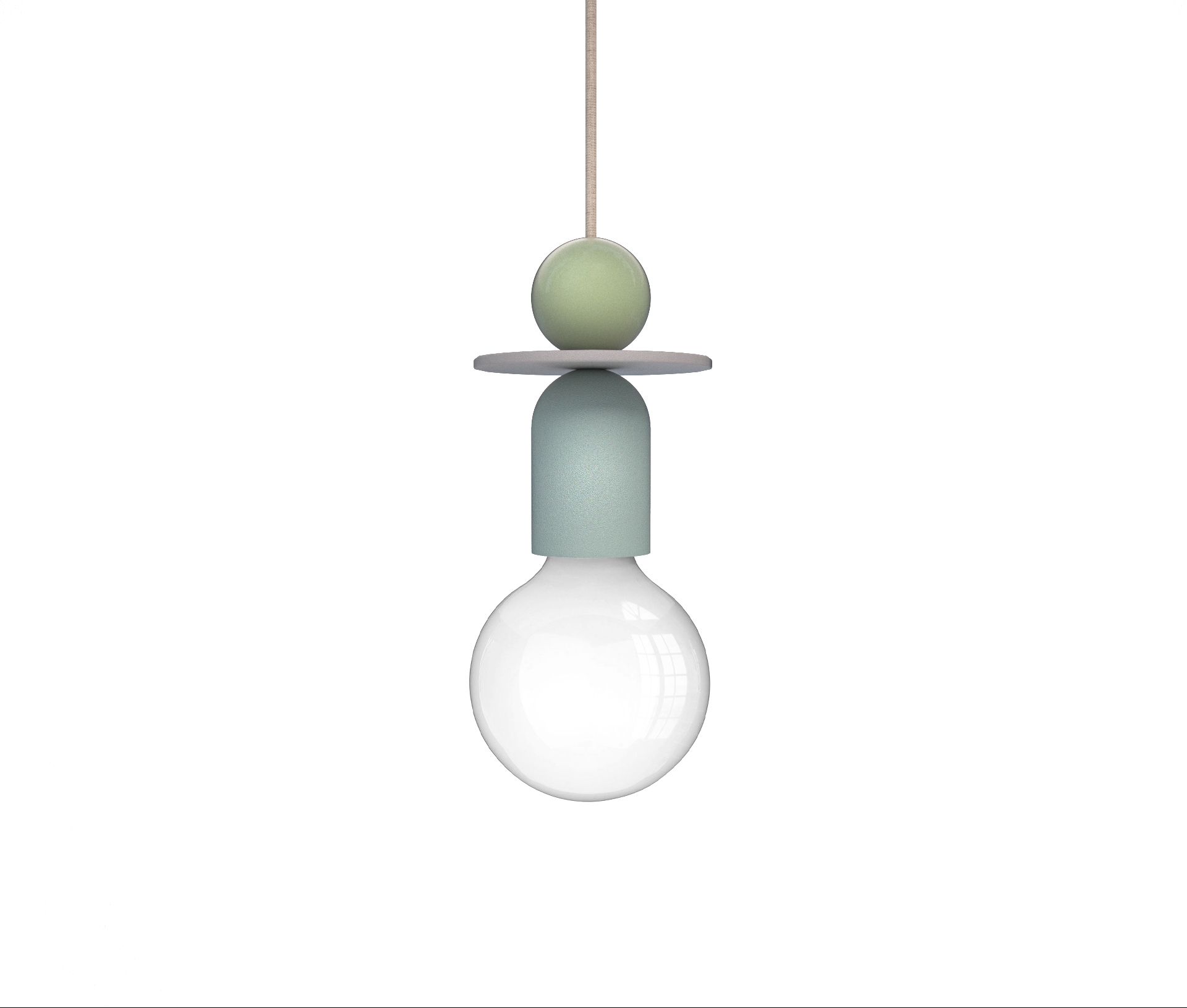 Pearls Lamp Small | Green