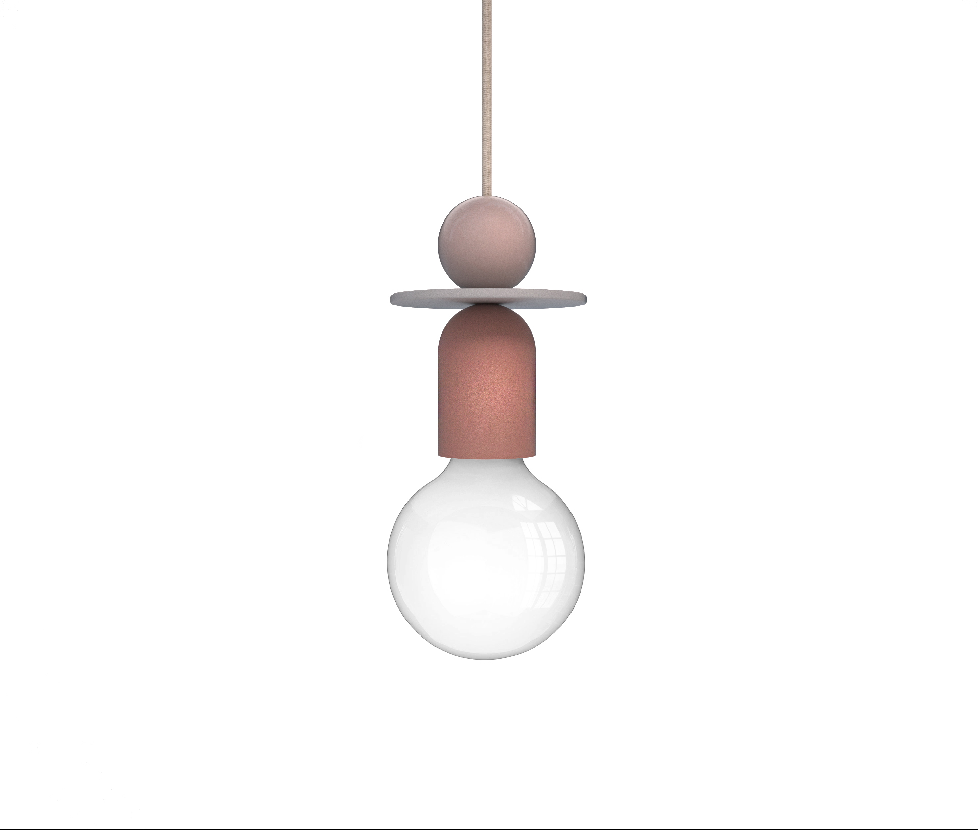 Pearls Lamp Small | Red